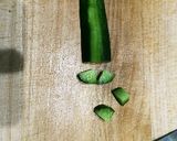 前日のヤンニョムチキンがチャーハンに！作り方5写真