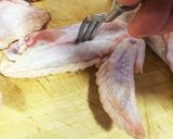 手羽先とキャベツの簡単スープ作り方1写真