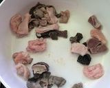 津山ホルモンうどん風ホルモンカレーうどん作り方2写真