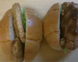 和風サンド♪めかじきの照り焼きサンド作り方5写真