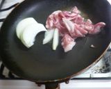 豚肉と玉ねぎの焼き肉のたれ炒め作り方2写真
