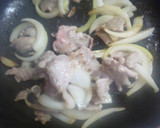 豚肉と玉ねぎの焼き肉のたれ炒め作り方3写真