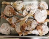 鶏手羽元の唐揚げ♪クリスマスにも♪作り方10写真