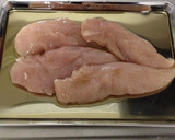 鶏ササミとみつ葉のわさび和え作り方2写真