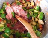 夏野菜とマイタケのカレー作り方5写真