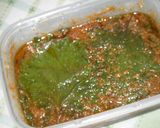 ピリ辛☆にらのにんにく醤油☆作り方4写真