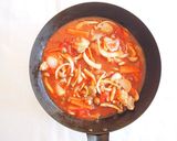 あつあつチーズのトマト煮込み作り方4写真