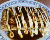 卵アレンジ☆簡単ﾀﾞｲｴｯﾄお好み焼き風作り方6写真