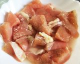 鶏むね肉で作る！激うまチキン南蛮♫作り方1写真