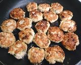 鶏つくねの甘辛照り焼き作り方2写真