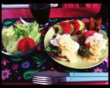 野菜たっぷりエッグベネティクト♡作り方6写真