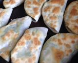 簡単☆餃子の皮でエビニラまんじゅう作り方4写真