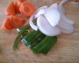 レンジで 簡単 添え物 レストラン風作り方1写真