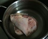 鶏肉＆パスタのスープ作り方1写真