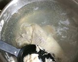 鶏肉＆パスタのスープ作り方2写真