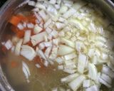 鶏肉＆パスタのスープ作り方4写真