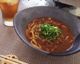 残ったカレーで♪本格派のカレーうどん作り方3写真