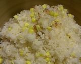 お鍋で☆彡とうもろこしゴハン作り方9写真