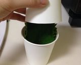 紙コップで大葉の保存作り方4写真