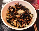 簡単♪くわい＆ひじきのデリ風サラダ作り方3写真