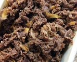 牛肉のしぐれ煮弁当作り方2写真