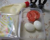 口でとろけるトマト＆玉子のサンドイッチ作り方1写真