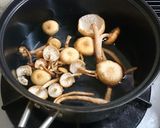 ナラタケ（ナラタケモドキ）の味噌汁作り方2写真