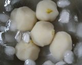 ずんだ餡のせ白玉団子作り方1写真
