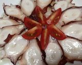 簡単♪タコ(真蛸)のカルパッチョ作り方5写真