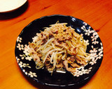 塩レモン使って☆豚肉ともやしの炒めもの作り方4写真