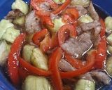 茄子と豚バラ肉の揚げ浸し作り方8写真