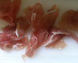 生ハムとチーズちーずcheeseサラダ作り方1写真