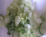 生ハムとチーズちーずcheeseサラダ作り方3写真