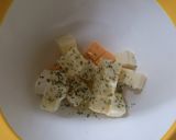 生ハムとチーズちーずcheeseサラダ作り方4写真