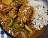 とんこつ苦瓜カレー作り方8写真