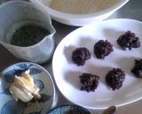 ふっくら☆よもぎ☆あんぱん作り方1写真