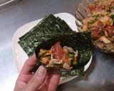 納豆サラダ作り方5写真