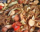 トマトのカレー焼きそば作り方5写真