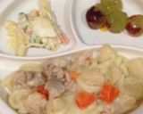 簡単カルボナーラ風うどん作り方6写真