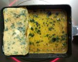 若菜・わかめ入りしっとり厚焼き卵作り方2写真