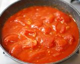 ホールトマトと大葉の冷製パスタ作り方4写真
