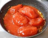 ホールトマトと大葉の冷製パスタ作り方2写真
