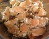 炙りサーモンハラス＆きのこごはん丼作り方3写真