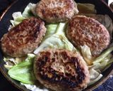 キャベツたっぷり煮込み豆腐ハン​バーグ作り方8写真