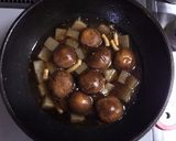 しいたけとこんにゃくのピリ辛煮作り方5写真