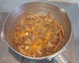 牛肉の柳川風作り方7写真