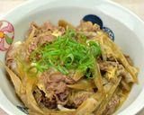 牛肉の柳川風作り方8写真