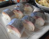 寿司酢で簡単*焼き鯖寿司作り方7写真