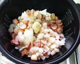 炊飯器で！シーフードミックスでピラフ作り方2写真