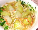 冬瓜の中華風カニカマあんかけ♡作り方5写真